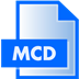 MCD File Extension Icon 72x72 png
